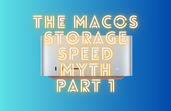 The macOS Storage Speed Myth, Part 1: Decoding SSD Benchmarks and Real-World File Operations
